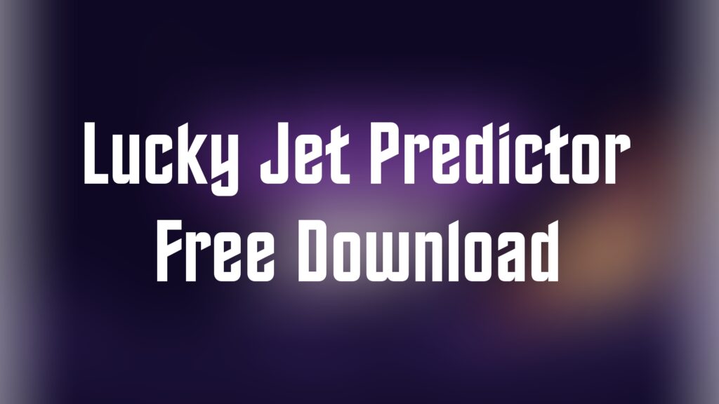 Lucky Jet Predictor